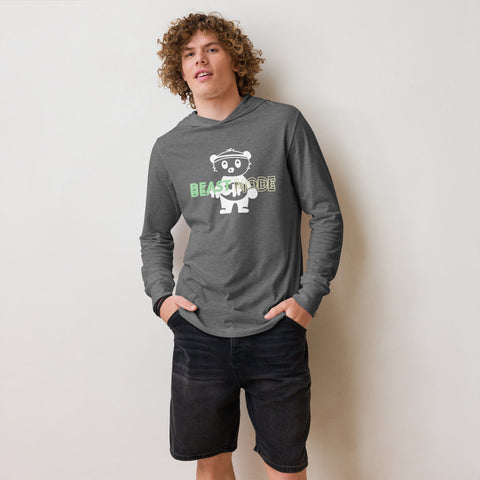 Beast Mode Hooded Long-Sleeve Tee