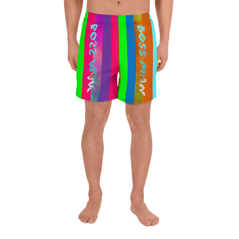 Ocean View Men's Athletic Long Shorts