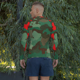 Red Flaire Men's Rash Guard